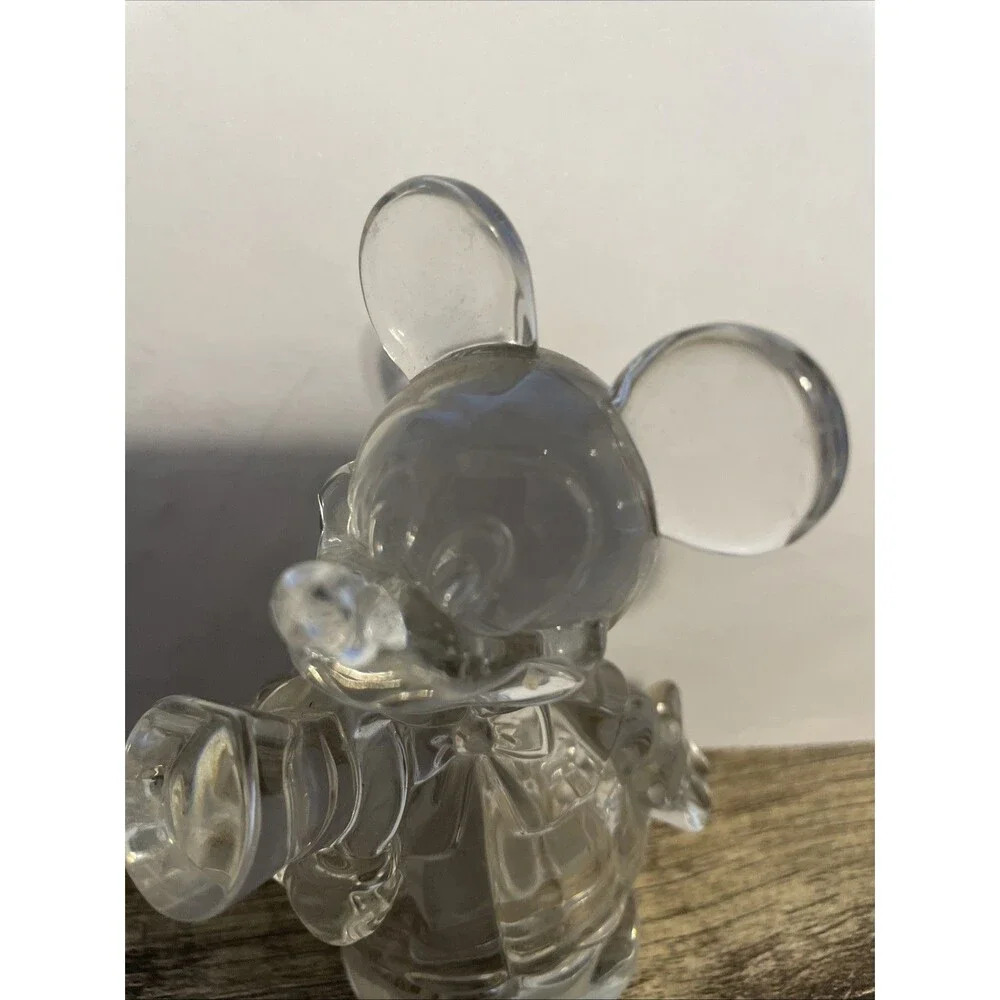 Lenox Crystal Mickey Minnie Mouse Figurines Disney Full Lead Crystal Germany Set